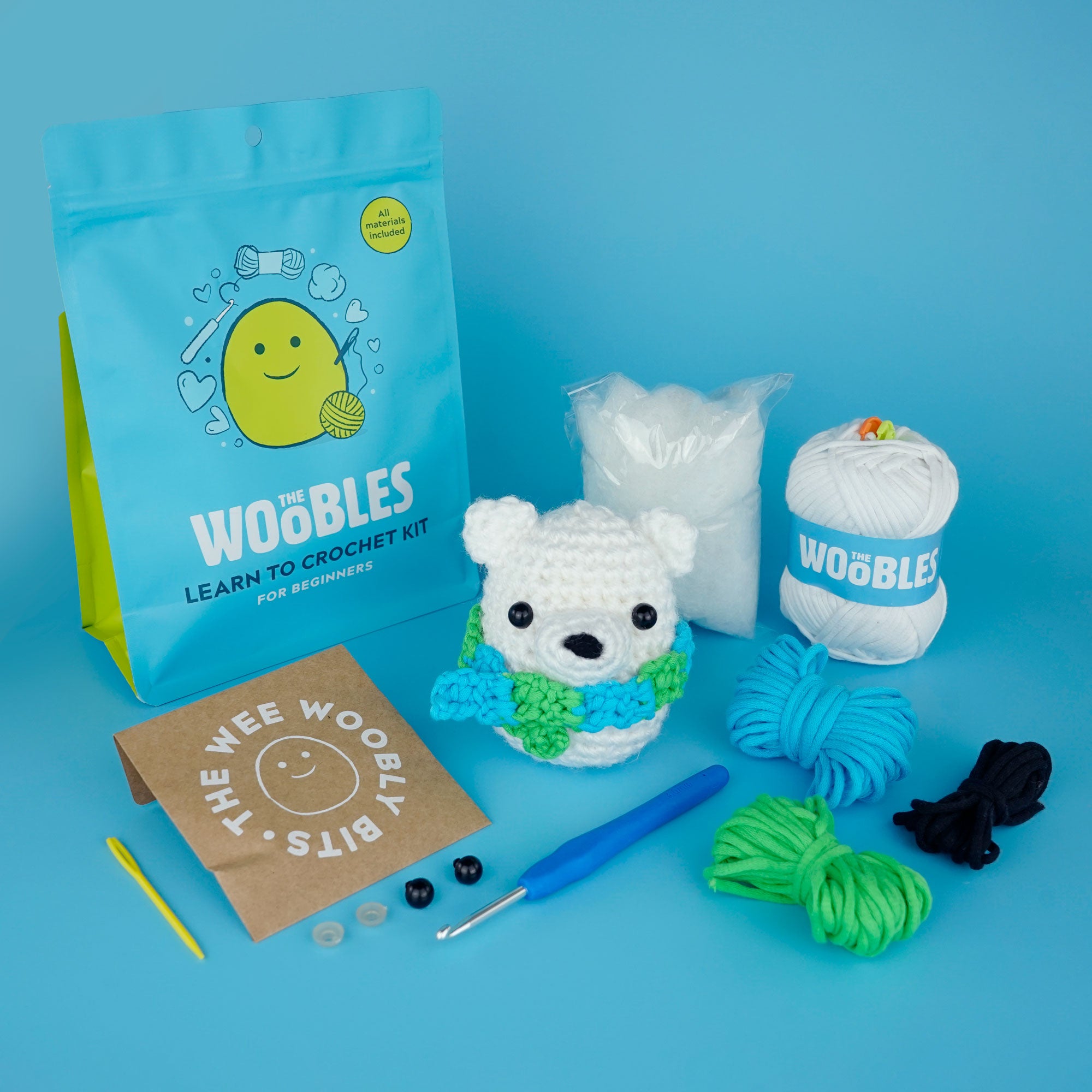 Alternative view of Earth Day Limited Edition Lola Loca the Polar Bear Crochet Kit