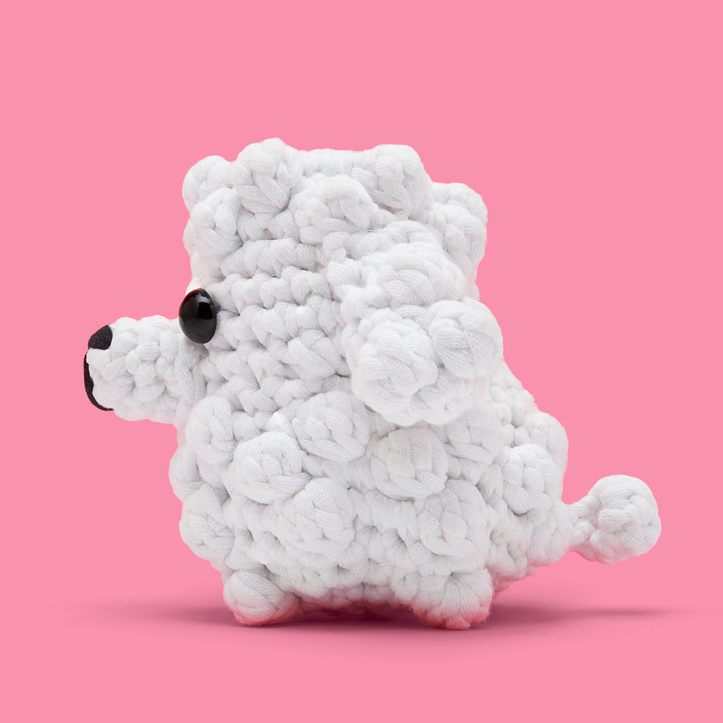 Alternative view of Sophie the Poodle Crochet Kit