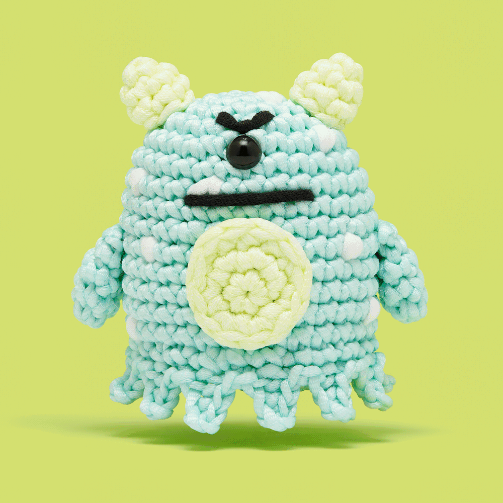 Alternative view of Bepi the Mercurian Crochet Kit