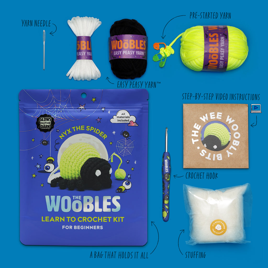 Nyx the Spider Crochet Kit - Image 4