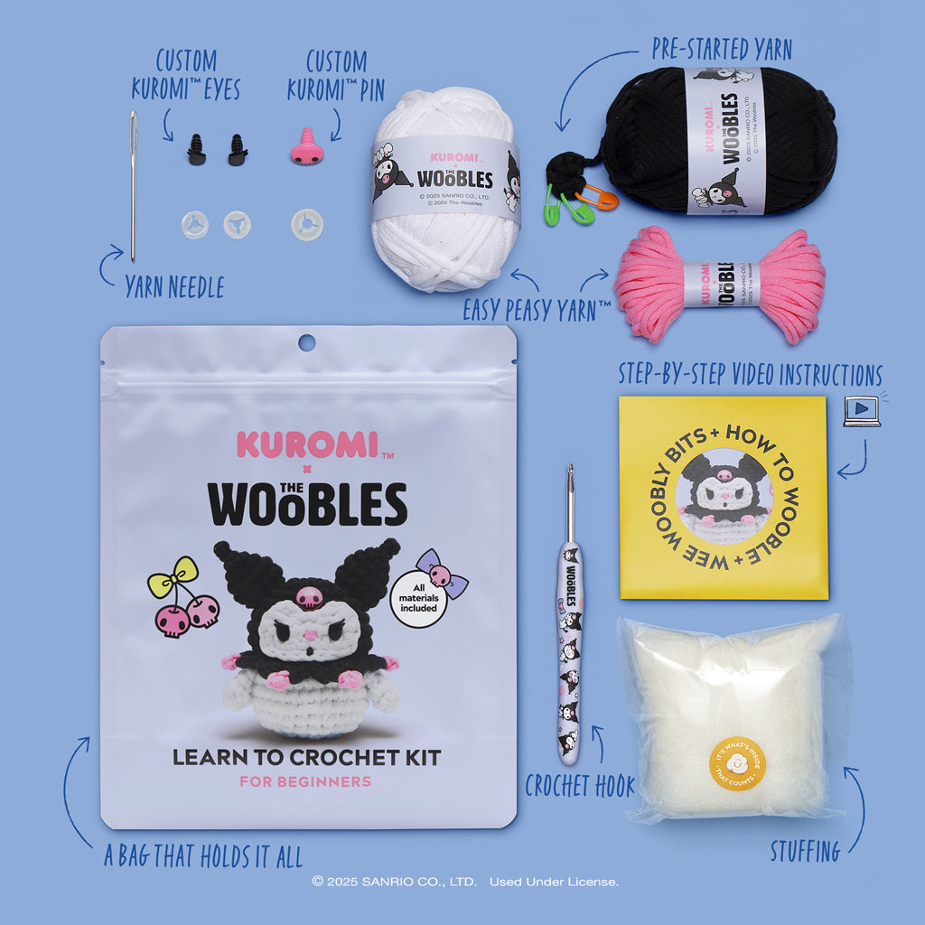 Kuromi Crochet Kit - Image 5